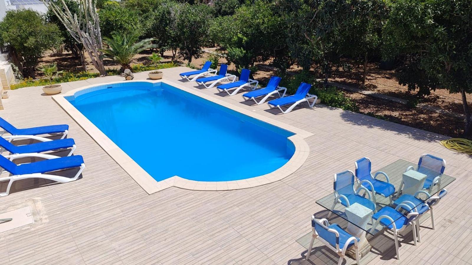 Stunning Villa With Pool, Table Tennis, Table Soccer And A Pool Table Naxxar Ngoại thất bức ảnh